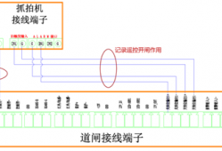 海康威视常见抓拍机和道闸的接线教程
