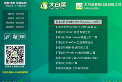 大白菜（电脑店）pe清除开机密码的步骤教程